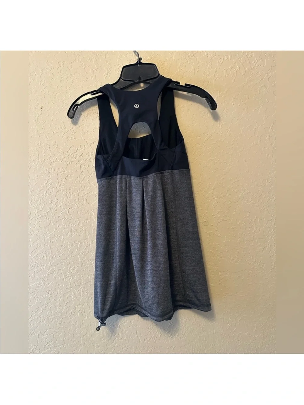 Lululemon Power Technique Tank Top Size 4 Racerback Built In Shelf Bra Yoga Tag